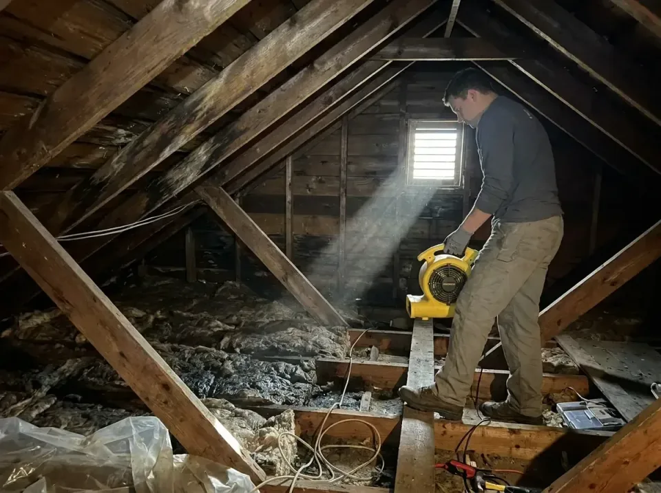 attic-water-damage-drying-proc-007 — frequently asked questions, Emergency Water Extraction & 24/7 Flood Response in Hurrica…